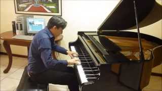 Bach Invention No 1 BWV 772  Performed By Caesar Pianist [upl. by Einneg526]