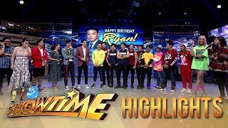 Ryan Bang receives heartwarming greetings from the Its Showtime family  Its Showtime [upl. by Belsky]