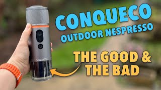 Conqueco Portable Nespresso Review A lot of good some bad [upl. by Landsman]