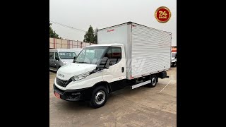 Iveco Daily 35 150 Baú 2022 cód 51 [upl. by Yemac]