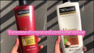 Tresemme shampoo and conditioner review ❤️ [upl. by Trueblood]