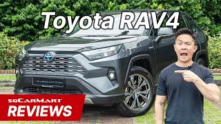 2022 Toyota RAV4 Hybrid 25 Premium  sgCarMart Reviews [upl. by Enyamart]