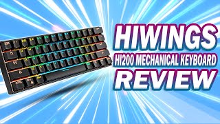 HIWING’s HI200 Bluetooth Mechanical Gaming Keyboard Review [upl. by Stacie]