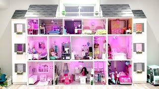 HUGE AMERICAN GIRL DOLL HOUSE TOUR 2017 NEW [upl. by Neved655]