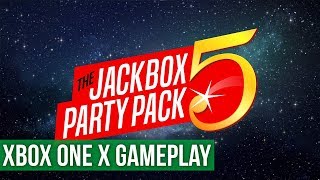 The Jackbox Party Pack 5 ► Xbox One X Gameplay  Preview [upl. by Alphonsine]