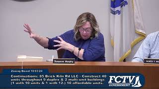 Falmouth Zoning Board of Appeals October 3 2024 [upl. by Nelehyram]