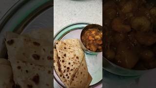 Prawn and chickpea curry with paratha [upl. by Audly304]