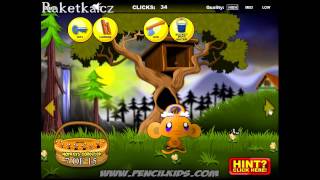 Monkey Go Happy  Mini Monkeys návod  Walkthrough [upl. by Gram]