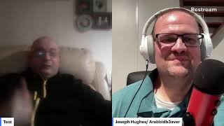 GHOSTMAN Radio Station interviw JOSEPHDHUGHES TALKING WRESTLING [upl. by Stanley]