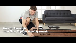 how to assembly your new Topiom rowing machine [upl. by Falk]