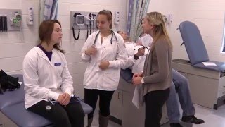 Ursuline College  Breen School of Nursing  Lab Tour [upl. by Zetrac]