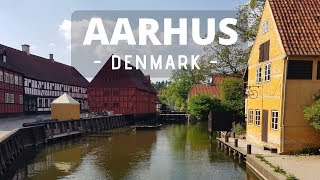 The city of AARHUS  Denmark  Travel video [upl. by Eonak766]