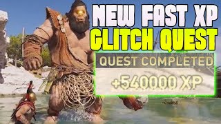 NEW Assassins Creed Odyssey XP Farm Glitch AC Odyssey XP Glitch 2023 How to level up fast lvl exp [upl. by Billi]