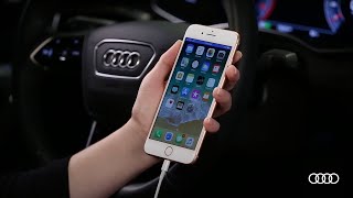 Audi Tech Tutorials How to set up Apple CarPlay using a USB connection [upl. by Ibrahim113]