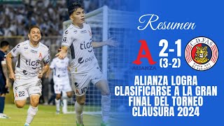 Resumen Alianza 21 FAS  Semifinales Vuelta  Clausura 2024 [upl. by Merat]