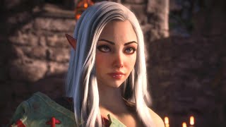 Dragon Age The Veilguard  Female Elf Character Creation No Mods [upl. by Vaientina]