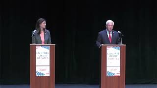 Debates at New England College 2024  Republican Primary Candidates for Governor [upl. by Meakem]