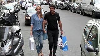 EXCLUSIVE  Adriana Karembeu and boyfriend Andre Ohanian walking hand by hand in Paris [upl. by Nadeau407]