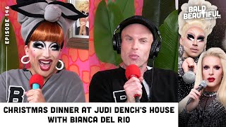 Christmas Dinner at Judi Denchs House with Bianca Del Rio and Katya  The Bald and the Beautiful [upl. by Anipsed]