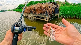 Secret Japanese Vibrating Jig wins MONEY In Fishing Tournament  James River Bass Fishing [upl. by Josias598]