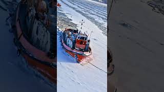 Ultra Heavy Kraken Icebreaker Ship Crushes Ice icebreaker ship [upl. by Colis]