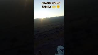 Rise amp Shine🌞grandrising nature hikingtrails peace sunrise love newearth 144 lightwarrior [upl. by Iemaj100]