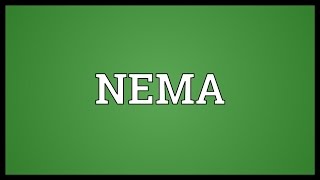 NEMA Meaning [upl. by Nosna]