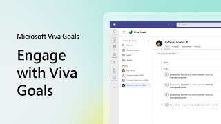 Getting started with Microsoft Viva Goals  Engage [upl. by Karlotte455]