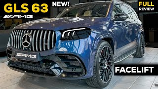 2024 MERCEDES AMG GLS 63 NEW FACELIFT The Big Boy SUV FULL InDepth Review Exterior Interior MBUX [upl. by Edak]