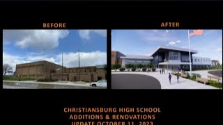 Renovations underway on Christiansburg High School [upl. by Deering4]