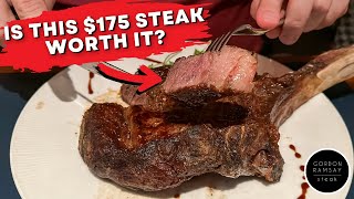 We Ordered the MOST EXPENSIVE STEAK at Gordon Ramsay Steak Las Vegas [upl. by Genovera]