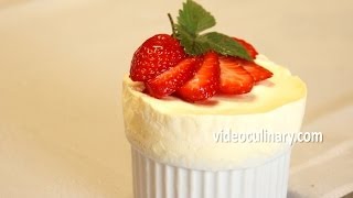 Frozen Souffle Dessert Recipe  Grand Marnier Soufflé Glacé [upl. by Gilroy]