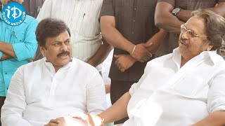 Dr Chiranjeevi and Dasari Narayana Rao at Vadde Ramesh 1st Year Ceremony [upl. by Collete]