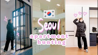 Apartment hunting in Seoul Korea  Seoul Apartment Tour with rent prices [upl. by Ettenotna167]