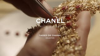 TWEED DE CHANEL Collection Exceptional SavoirFaire – CHANEL High Jewelry [upl. by Det188]