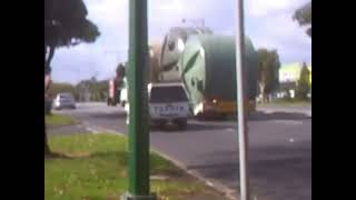 Truck carrying Water Tanks Whitehorse Road [upl. by Hadwin]