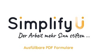 Ausfüllbare PDF Formulare [upl. by Sualakcin]