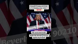 Donald Trump ist der 47Präsident der USA 🇺🇸 donaldtrump president viralvideo trending [upl. by Queri]