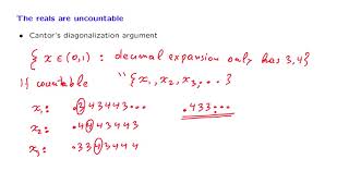 S019 Proof That a Set of Real Numbers is Uncountable [upl. by Cerracchio]