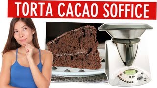 Torta al Cacao Nuvola Nera Bimby [upl. by Glennon]