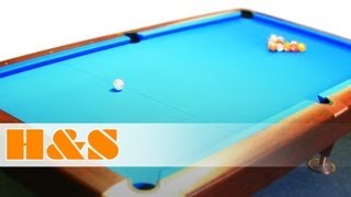 Zeitraffer Billard München  Billardtisch kaufen bei HampS  Time Lapse Pool Table [upl. by Caneghem]