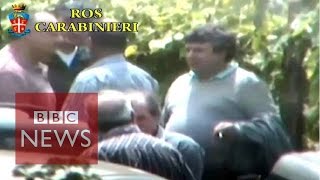 Mafia initiation ritual video released by Italian police [upl. by Orit]