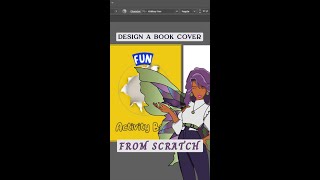 Designing A Book Cover Part 1 [upl. by Arima]