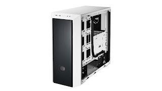 白色機身、簡約風格 Cooler Master MasterBox 5 White [upl. by Burgener]