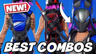 BEST COMBOS FOR NEW DARK STORM RENEGADE LYNX SKIN  Fortnite [upl. by Fredela]