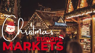 10 Best Christmas Markets In Europe 20222023 [upl. by Eimmij]