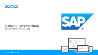 Connect to SAP from Anywhere  CData Drivers amp Connectors [upl. by Ecnaiva284]