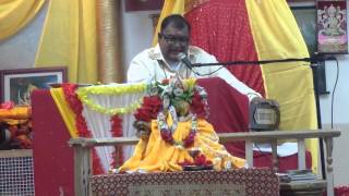 Pt Vishnu Ramsumair at Shiva Lingam Mandir in Margate FL [upl. by Marcile166]