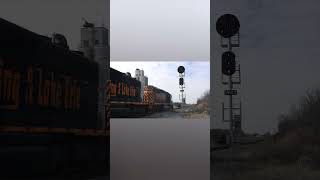 shorts Position Light Signal Change in North Robinson Ohio ft WampLE [upl. by Alveta]