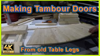 How to make Tambour Doors DIY woodworking project ✔ [upl. by Ydnamron]